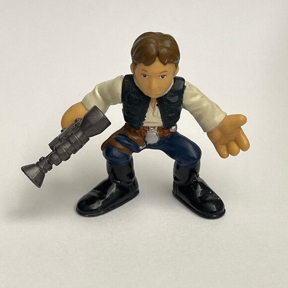 Hasbro LFL Star Wars Han Solo Galactic Heroes 2006 Figure 2" Tall - Picture 1 of 6